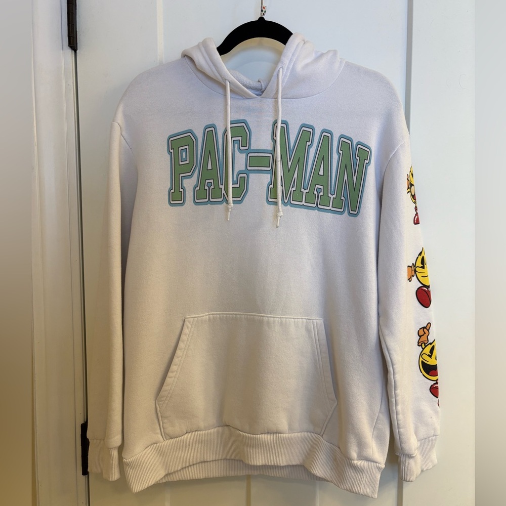 Pac Man Retro Video Game Hoodie Sweatshirt